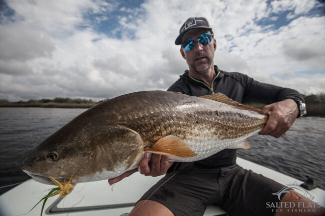 Fly Fishing Bull Redfish